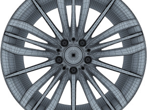 car rim wheel collection volume 1 3D Model