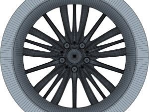 car rim wheel collection volume 1 3D Model