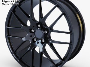 car rim wheel collection volume 1 3D Model
