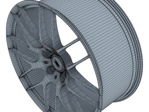 car rim wheel collection volume 1 3D Model