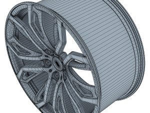 car rim wheel collection volume 1 3D Model