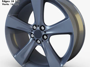 car rim wheel collection volume 2 3D Model