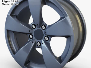 car rim wheel collection volume 2 3D Model