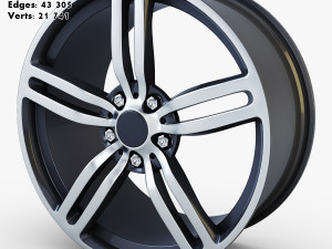 car rim wheel collection volume 2 3D मॉडल