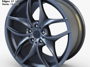 car rim wheel collection volume 2 3D Model
