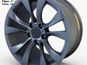car rim wheel collection volume 2 3D मॉडल