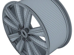 car rim wheel collection volume 2 3D Model