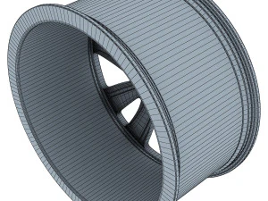 car rim wheel collection volume 2 3D Model