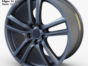 car rim wheel collection volume 2 3D Model
