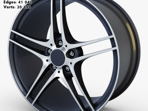 car rim wheel collection volume 2 3D मॉडल