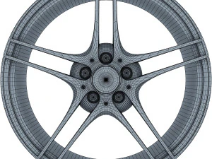 car rim wheel collection volume 2 3D Model