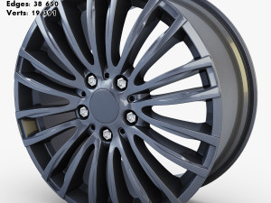 car rim wheel collection volume 2 3D मॉडल
