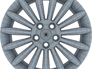 car rim wheel collection volume 3 Model 3D