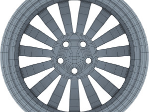 car rim wheel collection volume 3 Model 3D