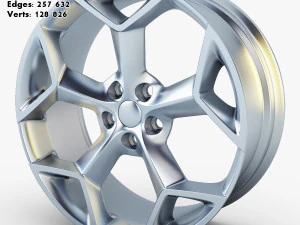 car rim wheel collection volume 3 3D Model