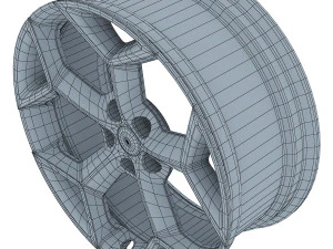 car rim wheel collection volume 3 3D Model
