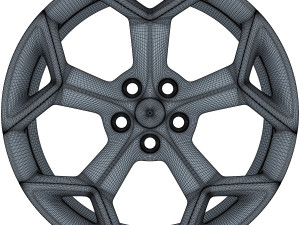 car rim wheel collection volume 3 Model 3D