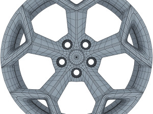 car rim wheel collection volume 3 Model 3D
