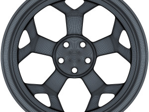 car rim wheel collection volume 3 Model 3D