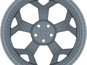 car rim wheel collection volume 3 3D Model