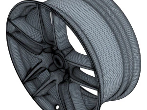 car rim wheel collection volume 3 3D Model
