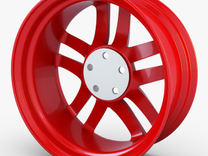 car rim wheel collection volume 3 Model 3D