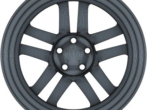 car rim wheel collection volume 3 3D Model