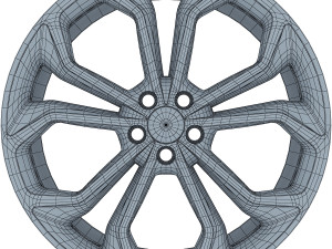 car rim wheel collection volume 3 Model 3D
