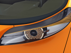 generic electric concept car Model 3D