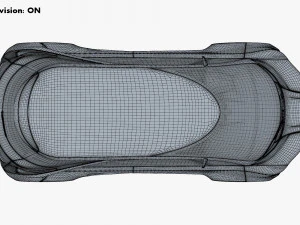 generic electric concept car 3D Model