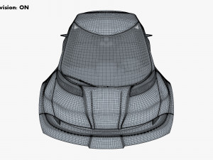generic electric concept car Model 3D