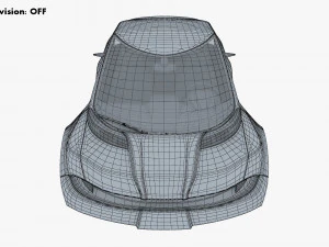 generic electric concept car 3D Model