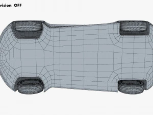 generic electric concept car 3D Model
