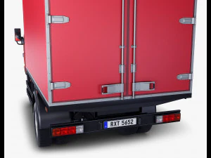 mitsubishi fuso canter 4x4 box 3D Model
