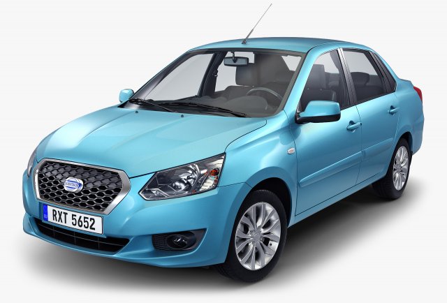 datsun on-do 2014 3D Model .c4d .max .obj .3ds .fbx .stl .blend 