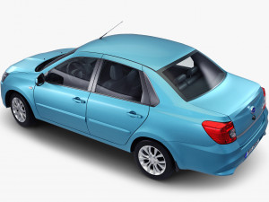 datsun on-do 2014 3D Model