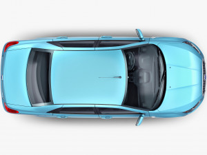 datsun on-do 2014 3D Model