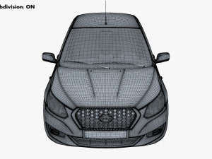 datsun on-do 2014 3D Model