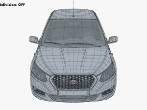 datsun on-do 2014 3D Model