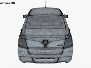 datsun on-do 2014 3D Model