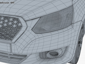 datsun on-do 2014 3D Model