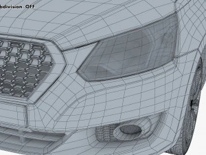 datsun on-do 2014 3D Model
