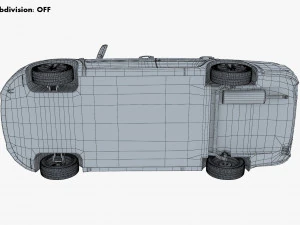 datsun on-do 2014 3D Model