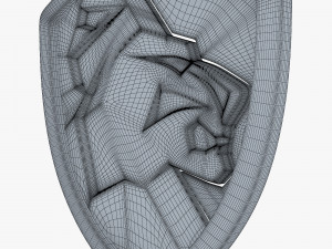 lion shield insignia v 1 3D Model