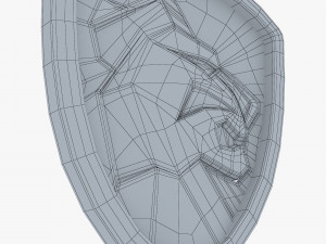 lion shield insignia v 1 3D Model