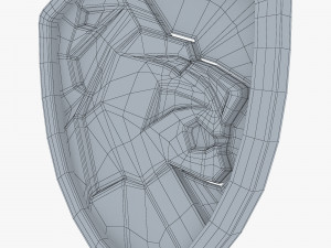 lion shield insignia v 2 3D Model