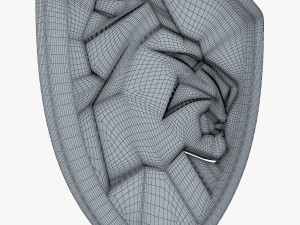 lion shield insignia v 2 3D Model