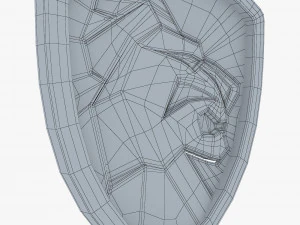 lion shield insignia v 2 3D Model