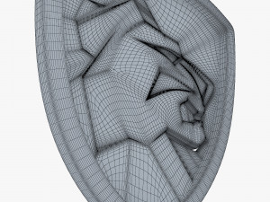 lion shield insignia v 2 3D Model