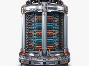 reactor gen sci fi v 1 3D Model